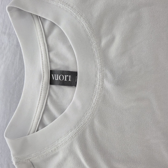 Vuori White Muscle Tee for Women - Picture 7 of 7